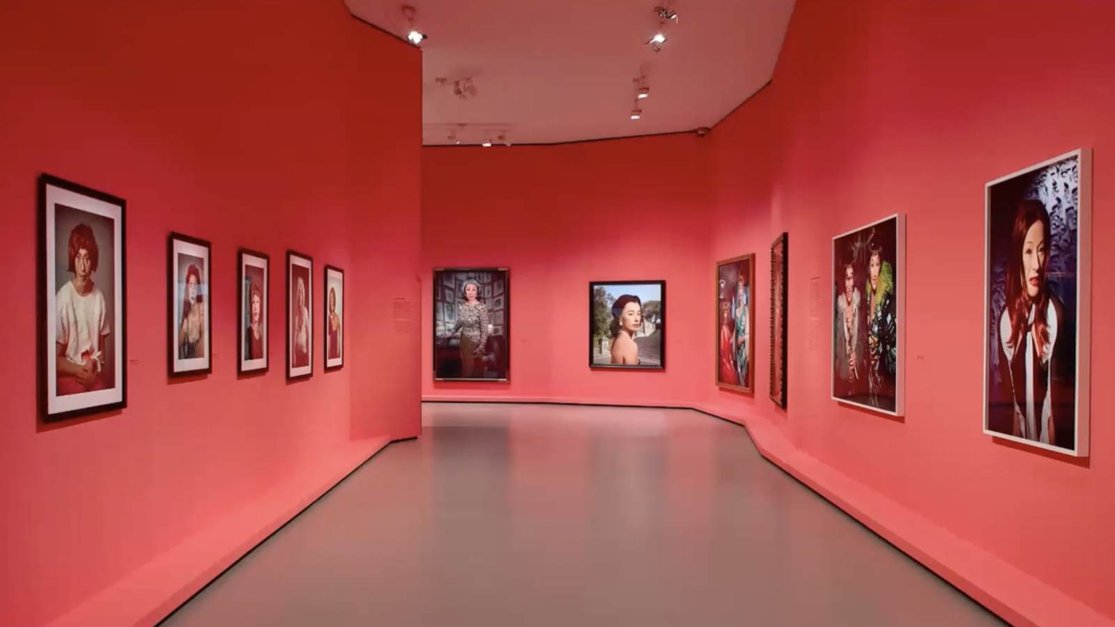 Cindy Sherman, installation view at Fondation Louis Vuitton, 2020.Courtesy of the artist, The Cultivist and Fondation Louis Vuitton.